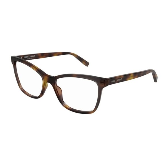 NEW SAINT LAURENT EYEGLASSES SL503 003 HAVANA WOMEN EYEWEAR SL 503 003